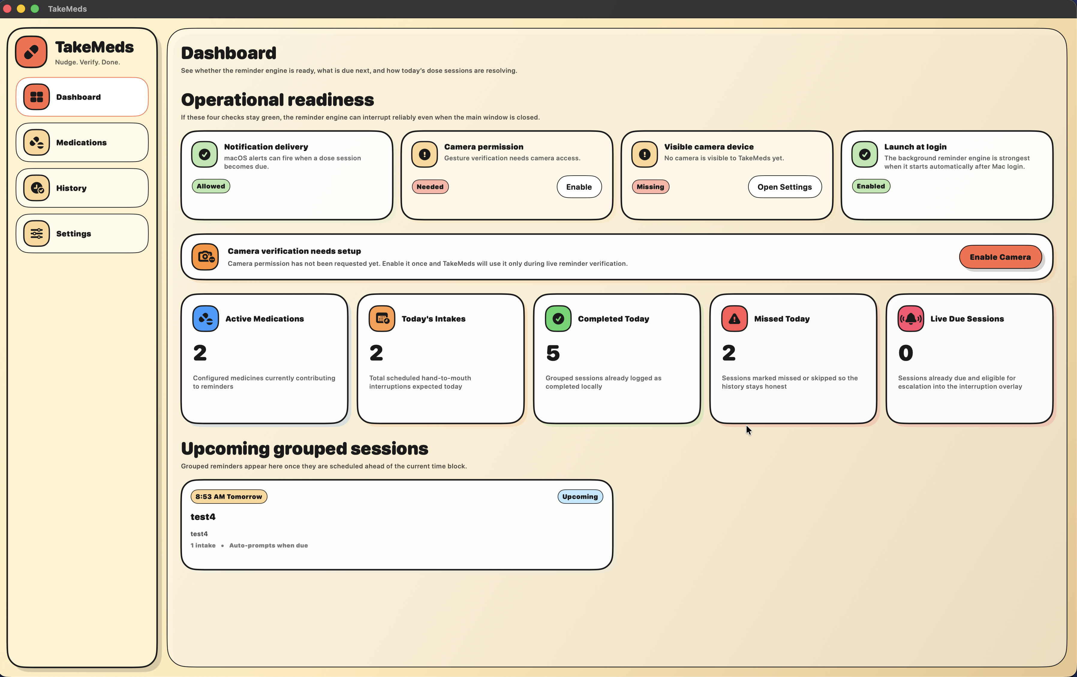 Product dashboard preview